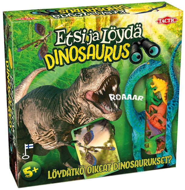Tactic Etsi ja löydä Dinosaurus Peli | K-Ruoka Verkkokauppa