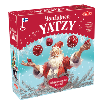 Tactic Jouluinen Yatzy noppapeli