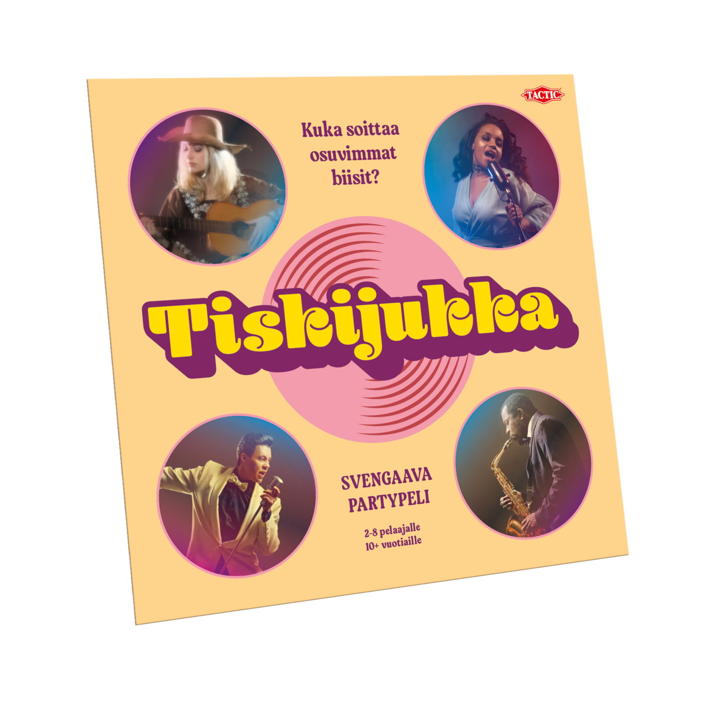 Tactic Tiskijukka Retro lautapeli