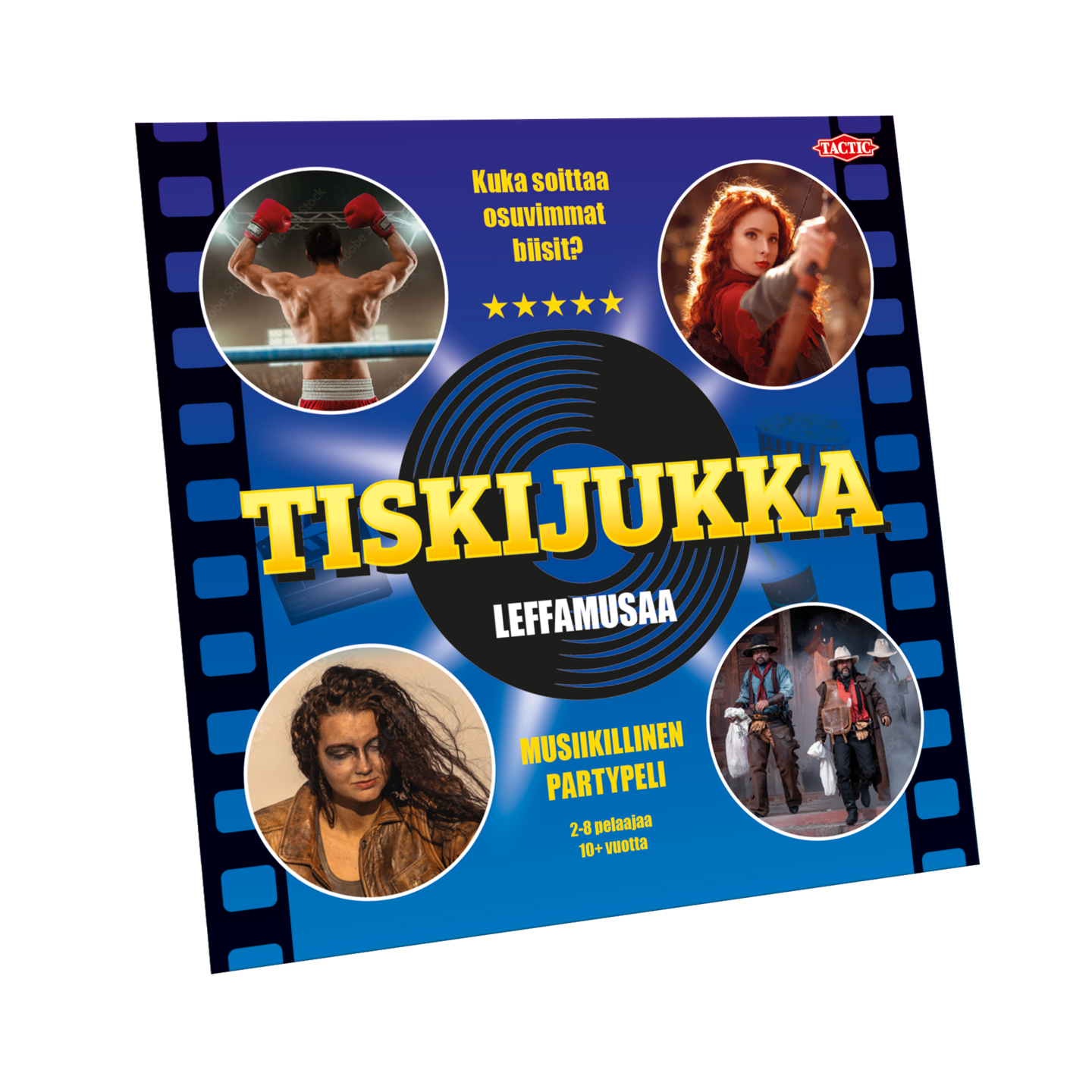 Tactic Tiskijukka Leffamusaa lautapeli