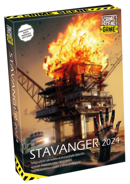 Tactic Crime Scene Stavanger 2024 lautapeli