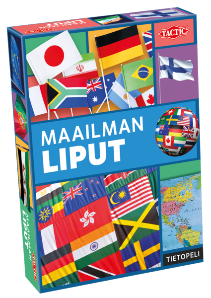 Tactic Maailman liput lautapeli