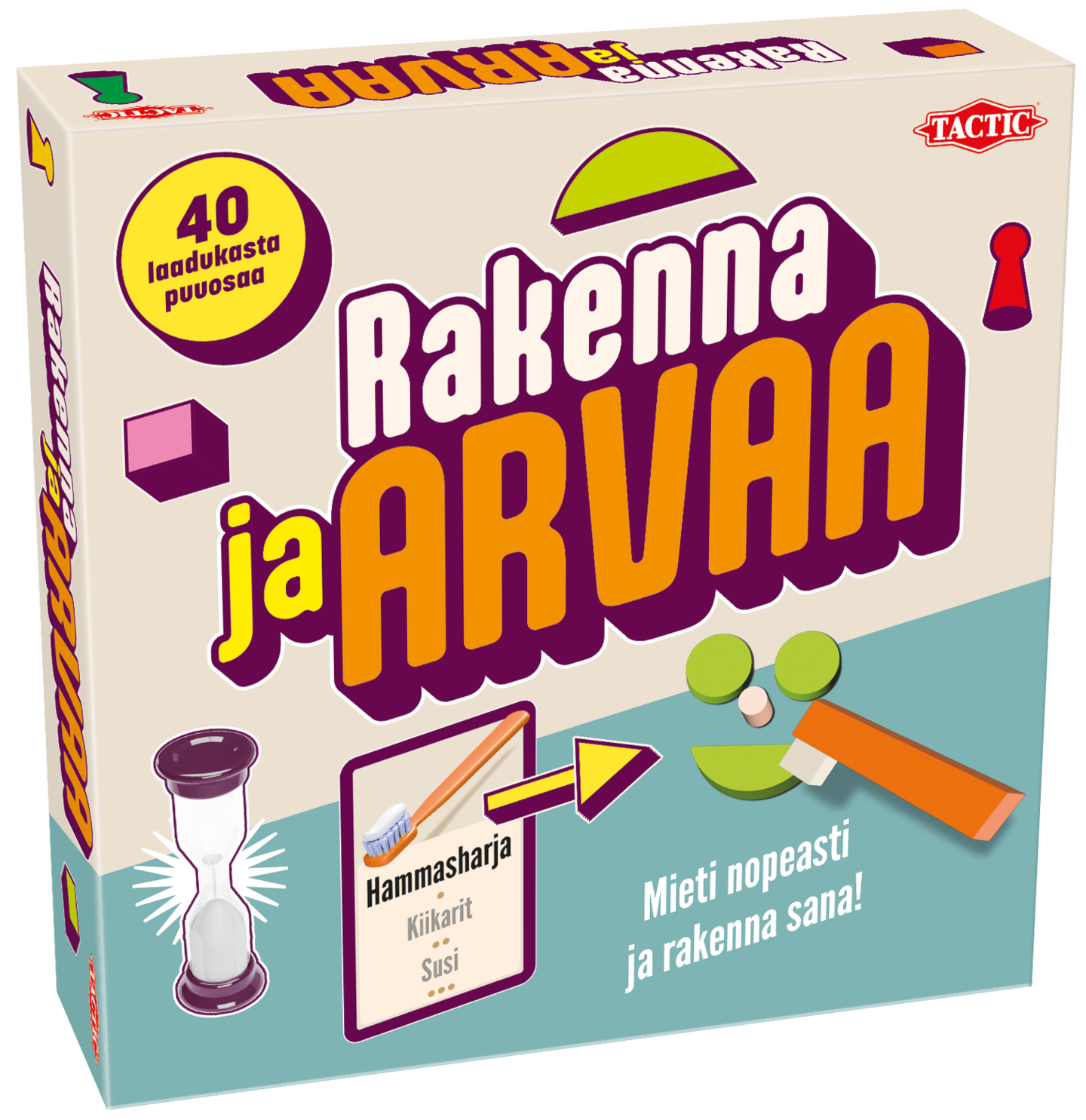 Tactic Rakenna ja arvaa lautapeli