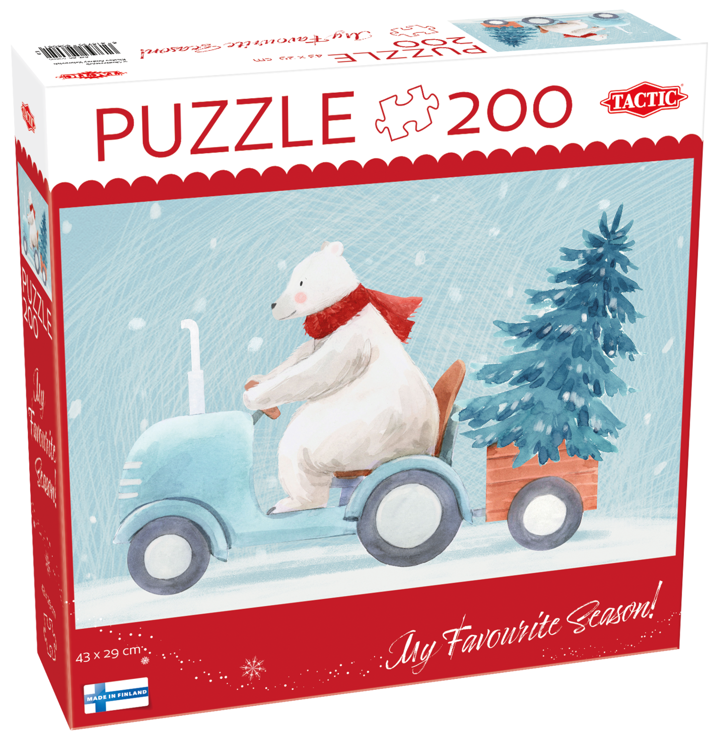 Tactic Christmas tree hunt palapeli 200p