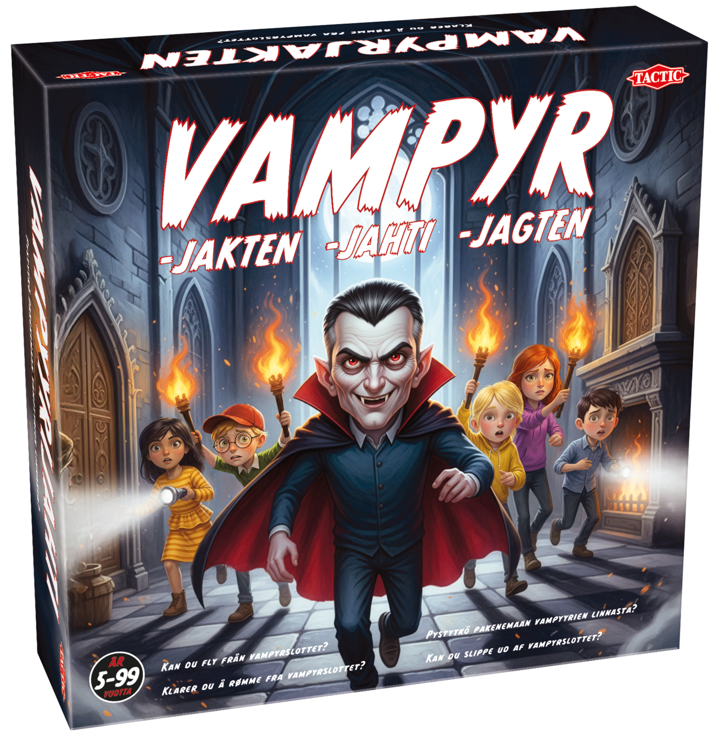 Tactic Vampyyrijahti lautapeli