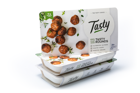 Tasty Rounds vegaaninen pyörykkä 280g raakapakaste