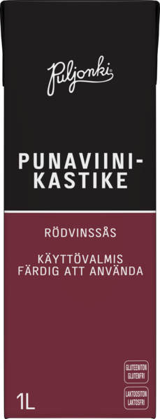 Puljonki Punaviinikastike valmis kastike 1l