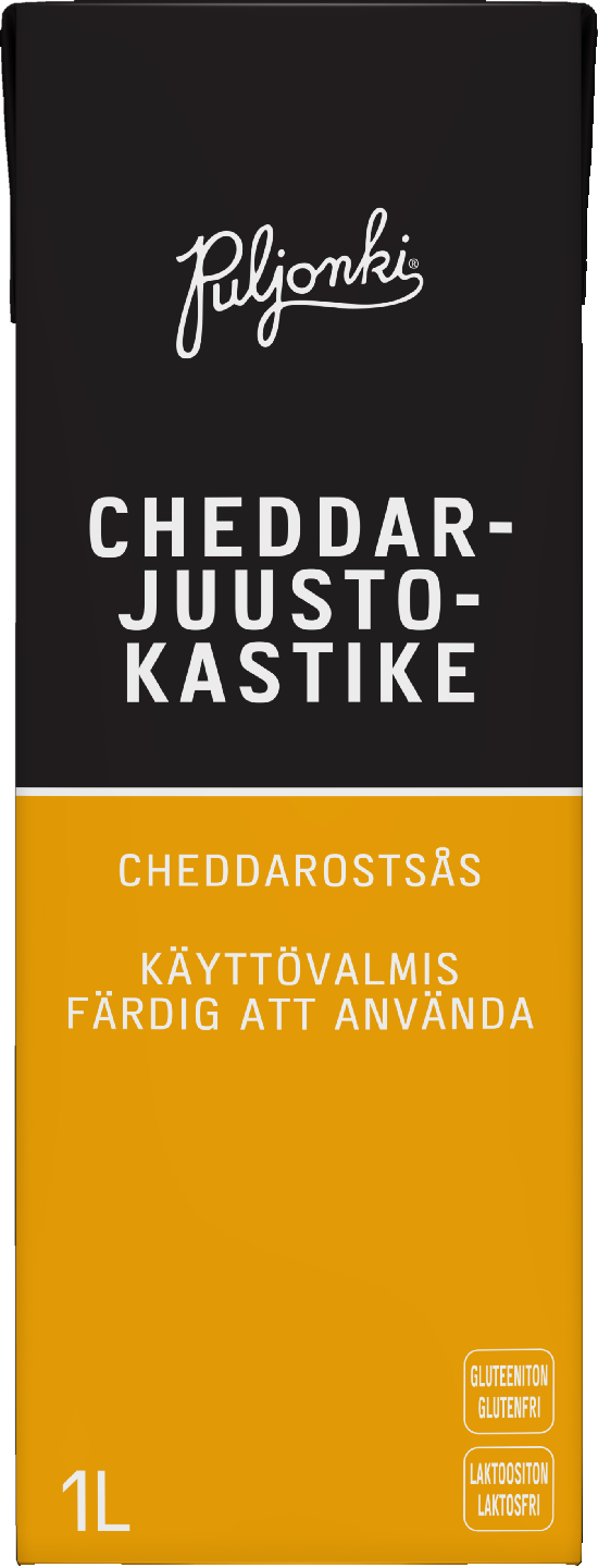 Puljonki Cheddarjuustokastike valmis 1l