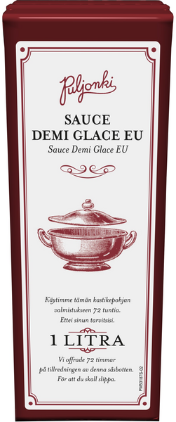 Puljonki Sauce Demi-Glace EU kastikepohja 1l