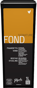 Puljonki Paahdettu Kana fondi Signature kastikepohja 1l