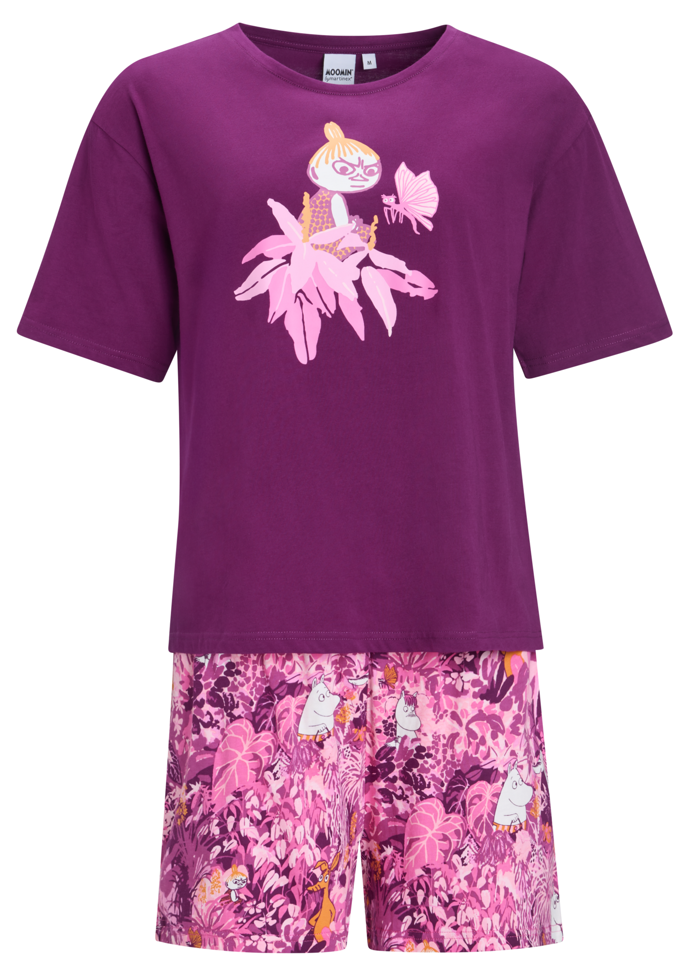 Muumi Lehtevä shortsipyjama