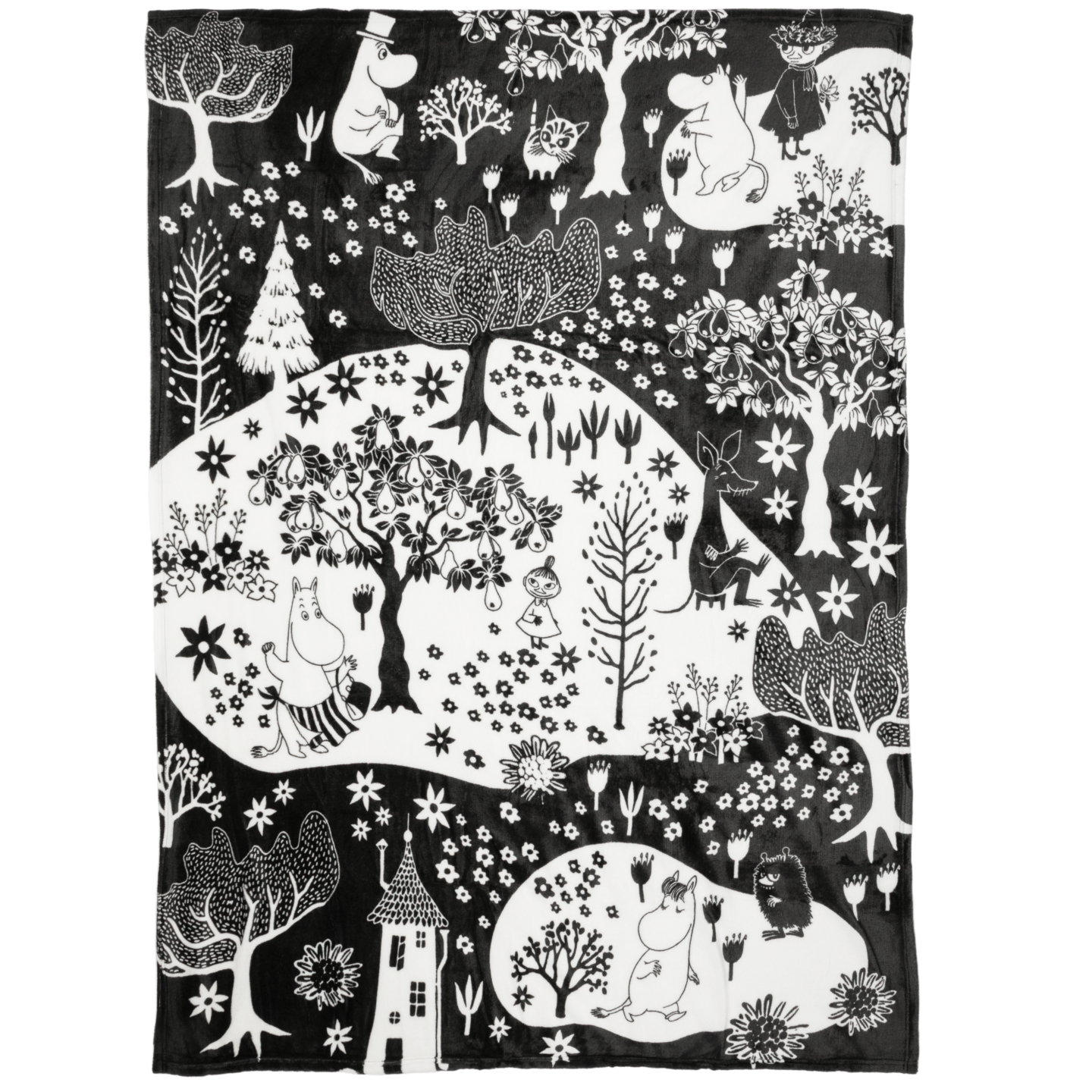 Moomin by Martinex Puisto fleecepeitto 130x170 cm