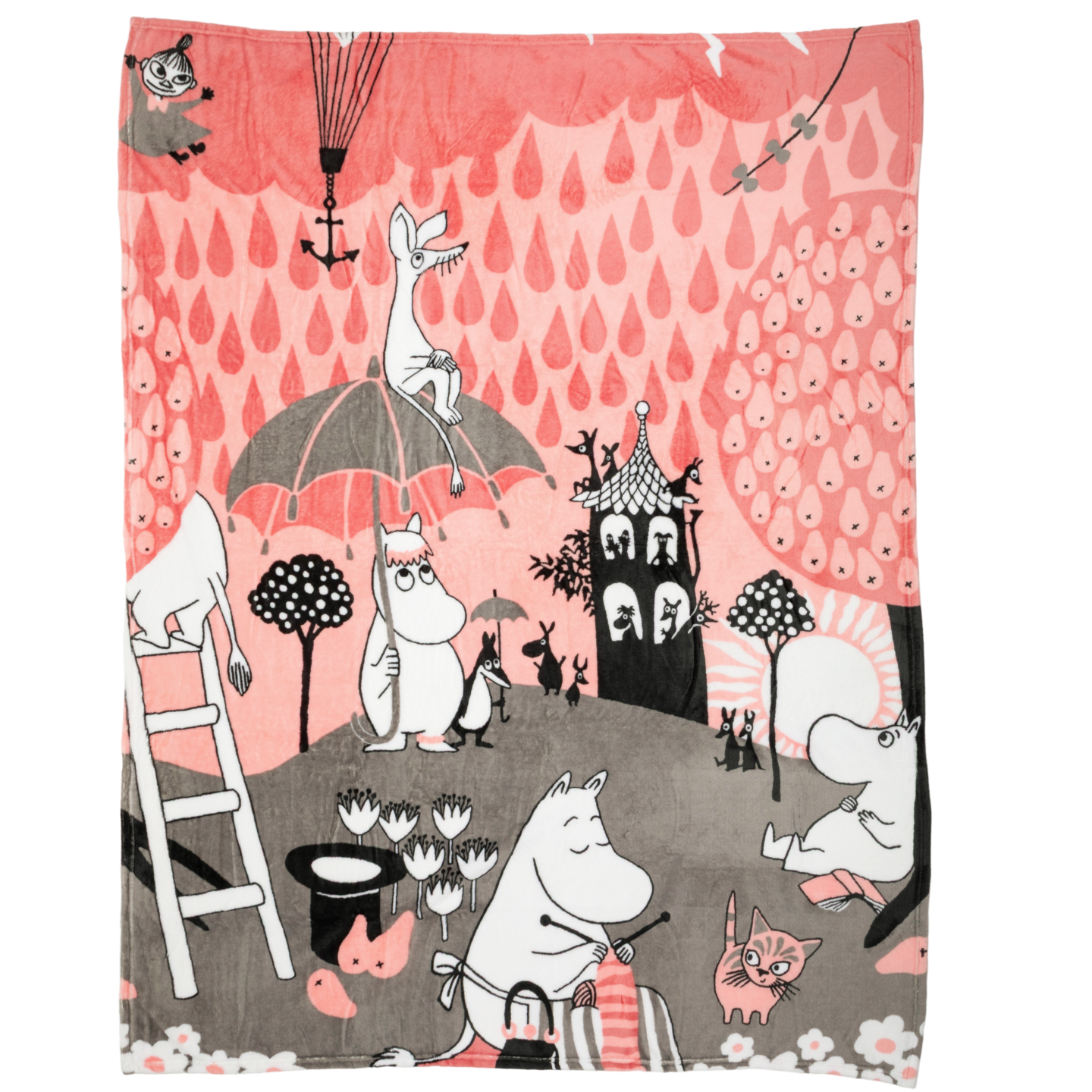 Moomin by Martinex Syyskuu fleecepeitto 130x170 cm