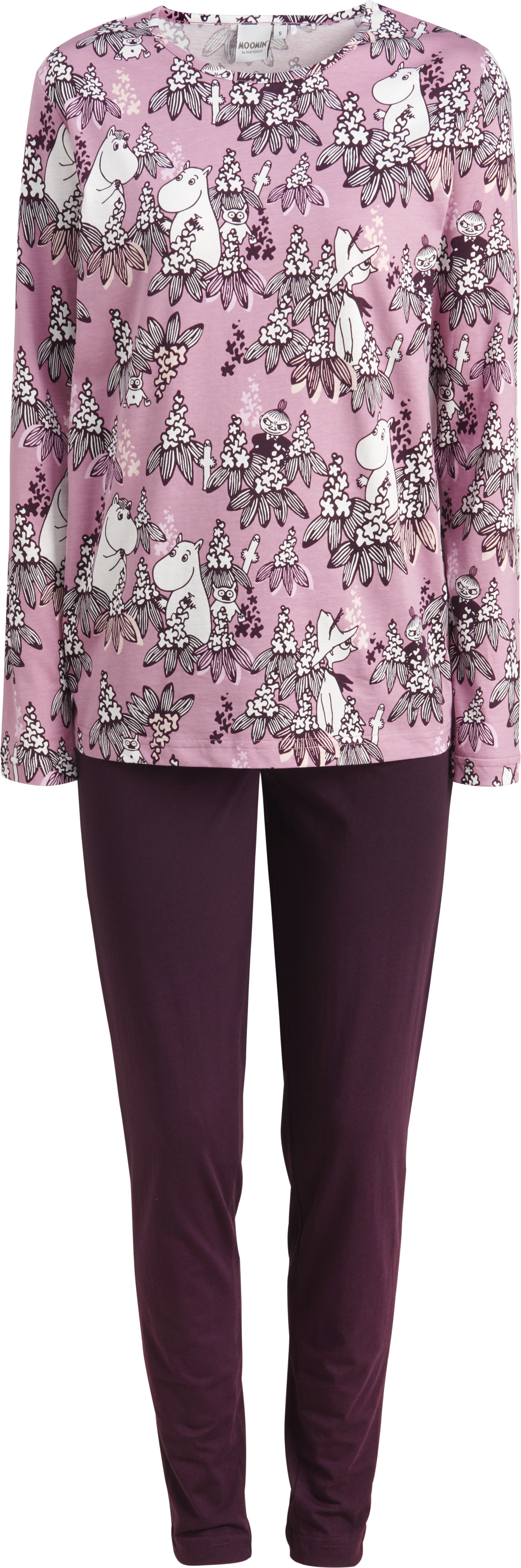 Martinex Muumi pyjama Kastanja