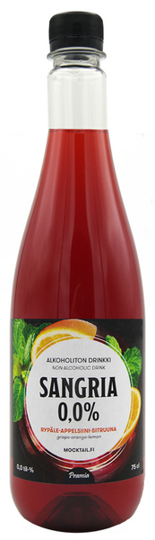 Pramia Sangria moctail rypäle-appelsiini-sitruuna 0,0% 0,75l