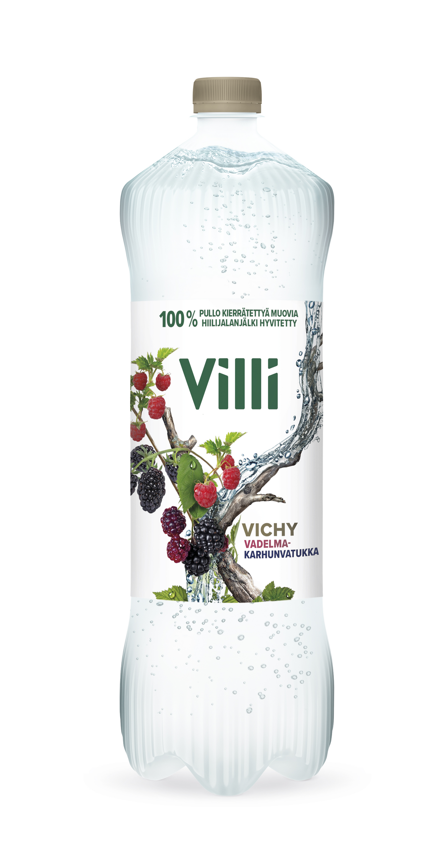 Villi Vichy vadelma-karhunvatukka 1,5l DOLLY