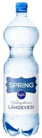 Spring Aqua hiilihapollinen lähdevesi 1,5l