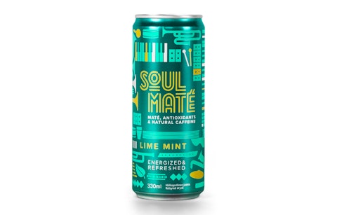 Soul Mate matejuoma lime-mint 0,33l