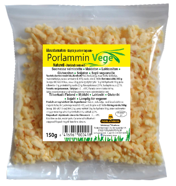 Porlammin vegeraaste 150 g | K-Ruoka Verkkokauppa