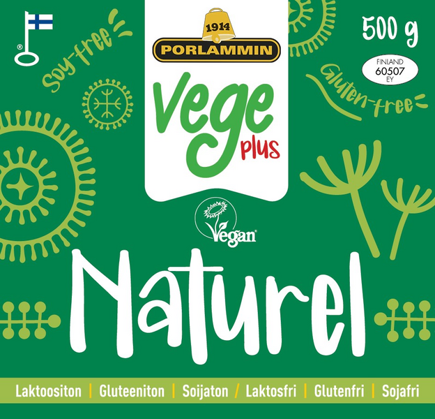 Porlammin Vege Plus 500g naturel