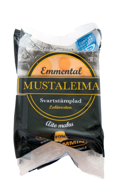 Porlammin Mustaleima emmental 450 g