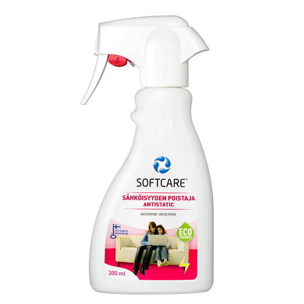 Softcare sähköisyydenpoistaja 300ml