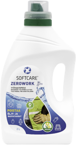 Softcare zerowork työvaatepesu 2L