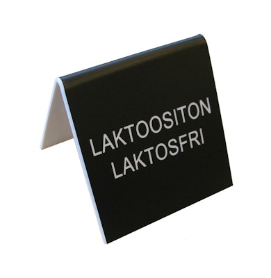 Plastipap Pöytäkilpi Laktoositon 3kpl kaiverrettua muovia