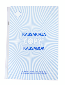 Copy Kassakirja A4 2 tiliä itsejäljentävä