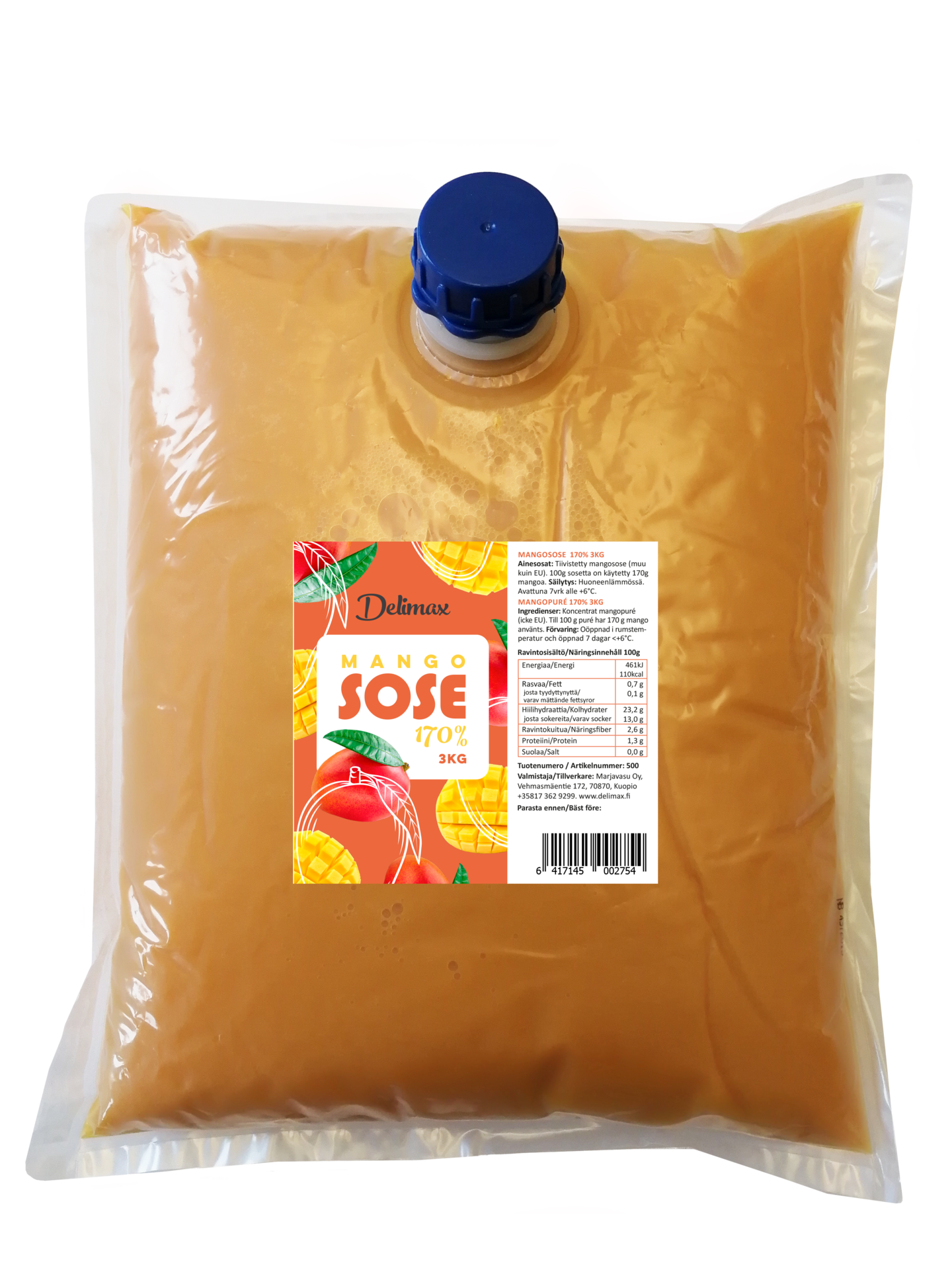 DeliMax mangosose 170% 3kg