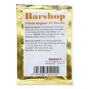 Barshop hapote 22g