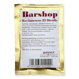 Barshop ravinneseos 22g