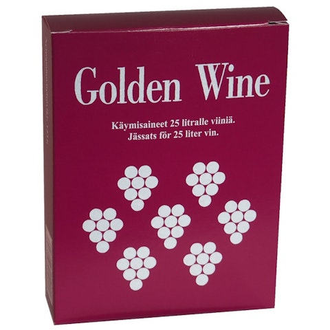 Golden Wine käymisainepakkaus