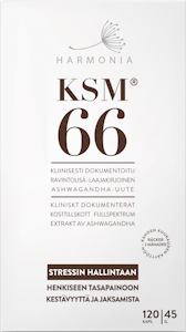 Harmonia KSM66 ravintolisä 45g 120kaps