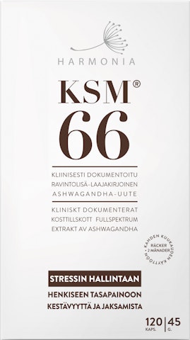 Harmonia KSM66 ravintolisä 45g 120kaps