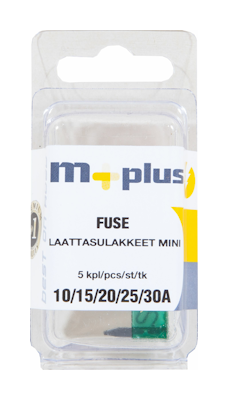 M+ laattasulakelajitelma Mini