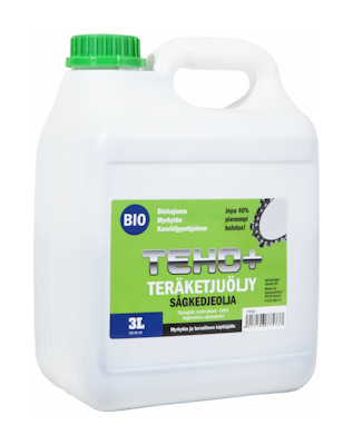 Teho+ Teräketjuöljy Bio 3L