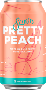 Sunn Pretty Peach virvoitusjuoma 0,33l