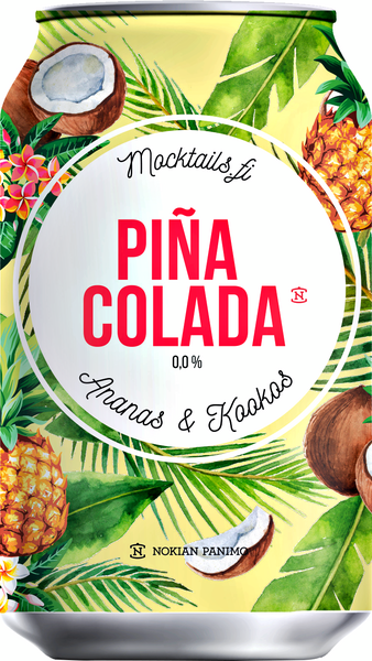 Nokian Panimo Pina Colada Mocktail 0,33l