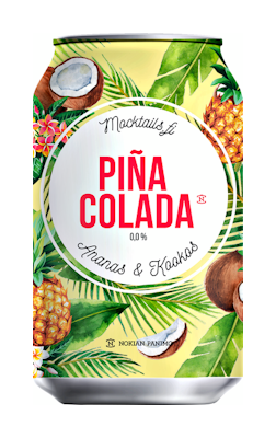 Nokian Panimo Pina Colada Mocktail 0,33l