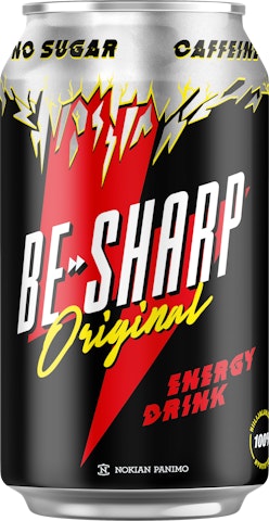 Be Sharp Original No Sugar energiajuoma 0,33l