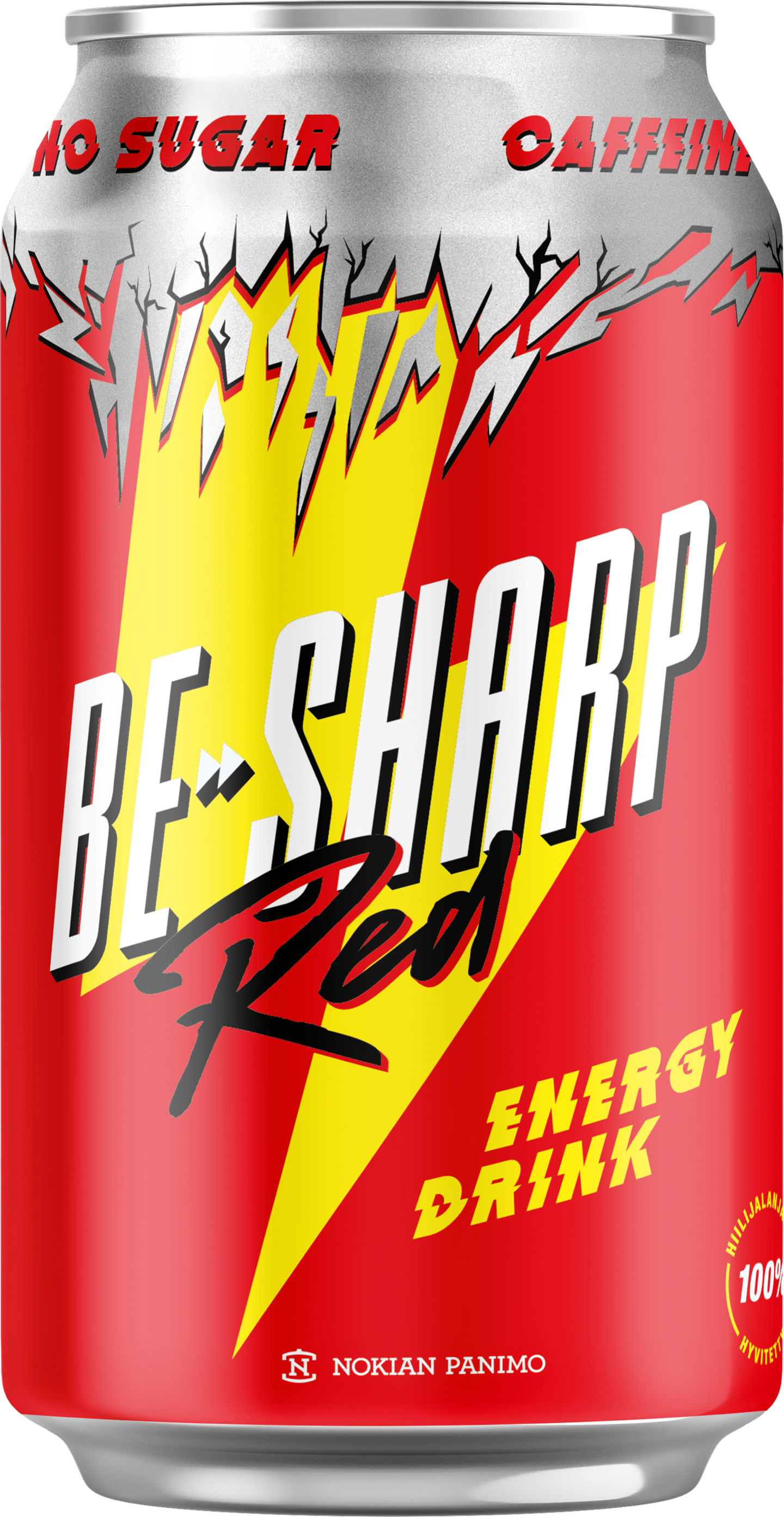 Be Sharp Red No Sugar energiajuoma 0,33l