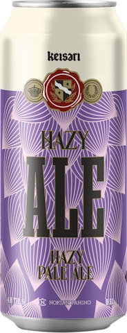 Keisari Hazy Pale Ale olut 4,8% 0,5l