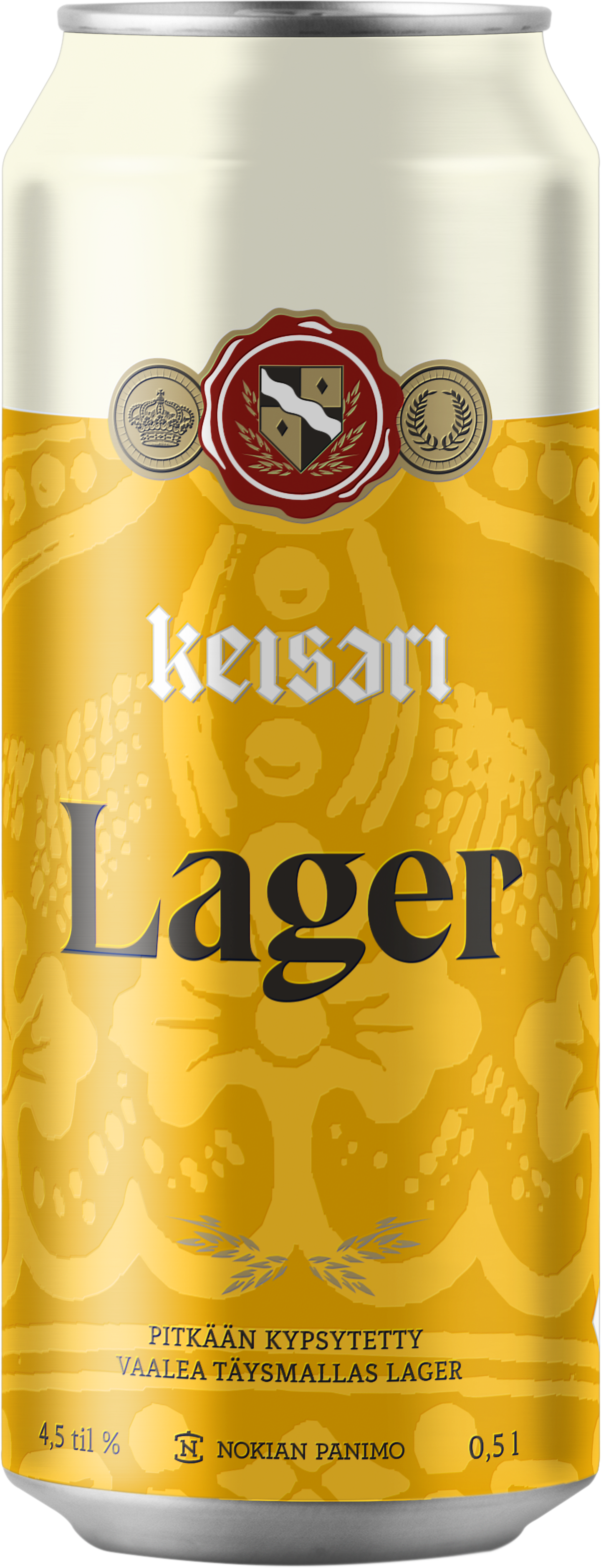 Keisari Premium Lager olut 4,5% 0,5l