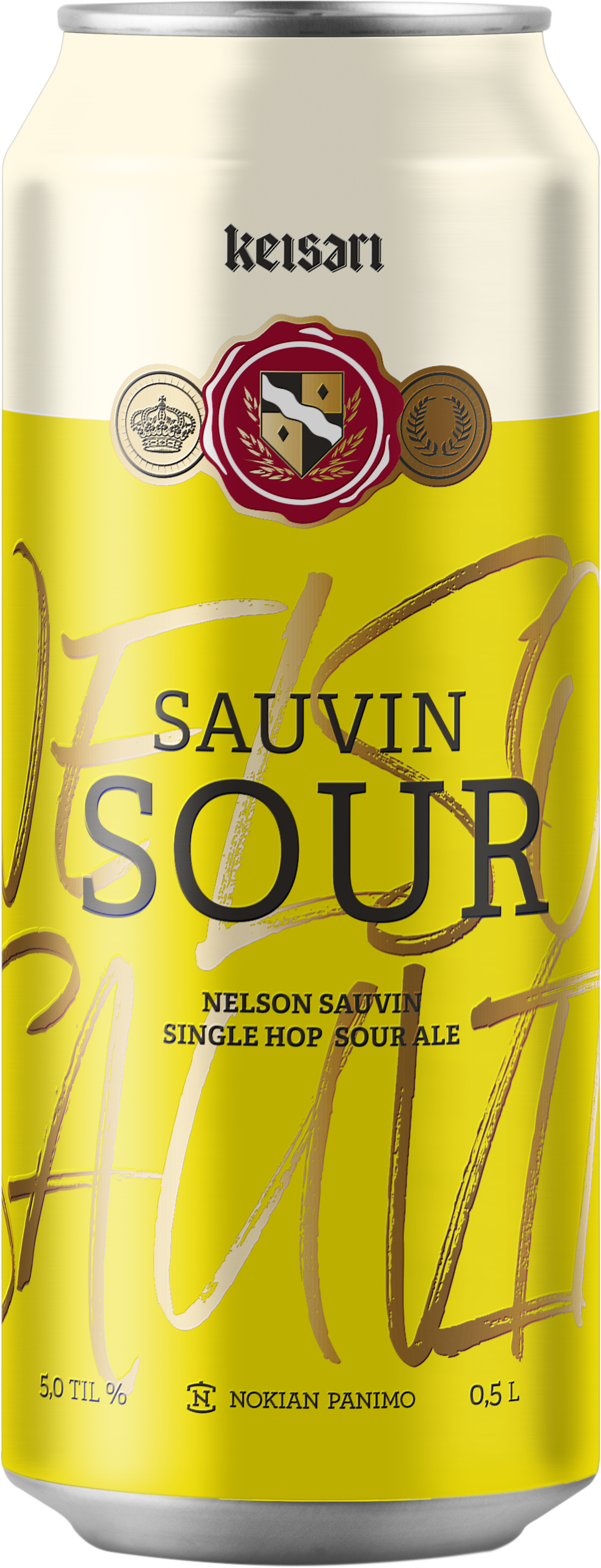 Keisari Sauvin Sour olut 5,0% 0,5l