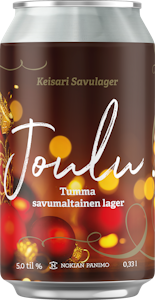 Keisari Jouluolut Savu Lager 5% 0,33l