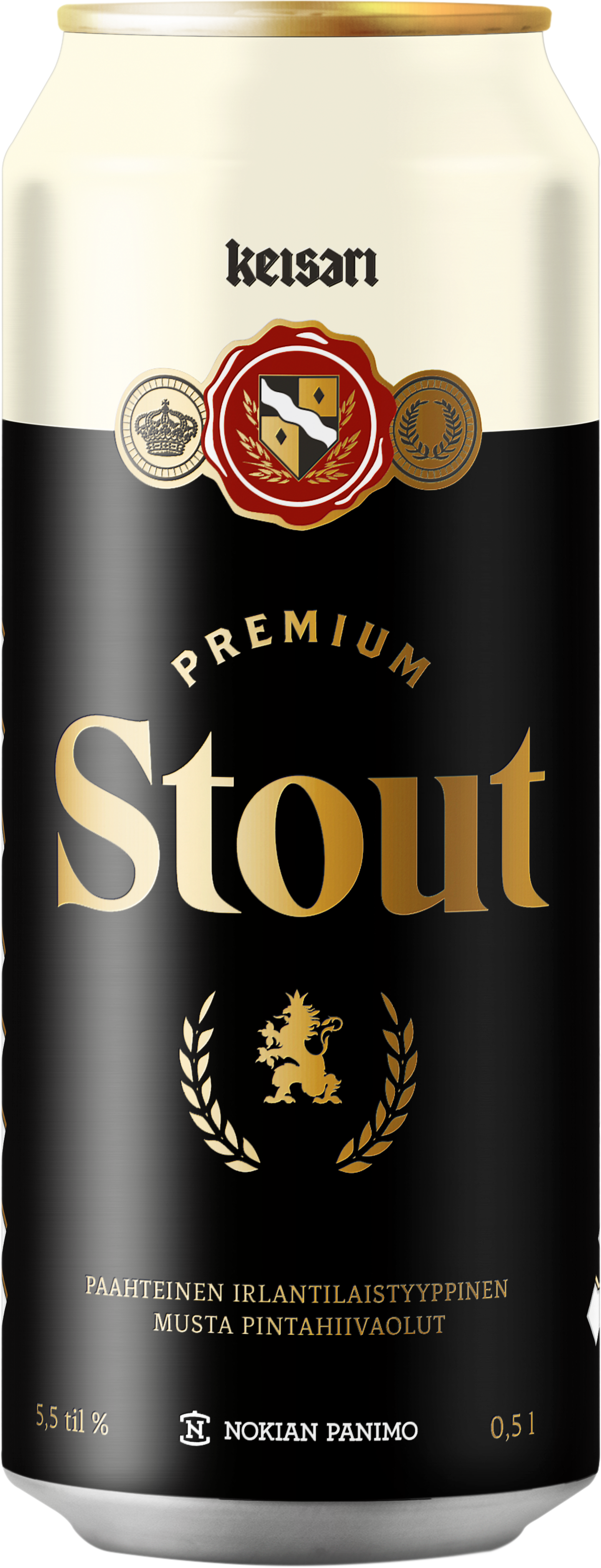 Keisari Stout olut 5,5% 0,5l