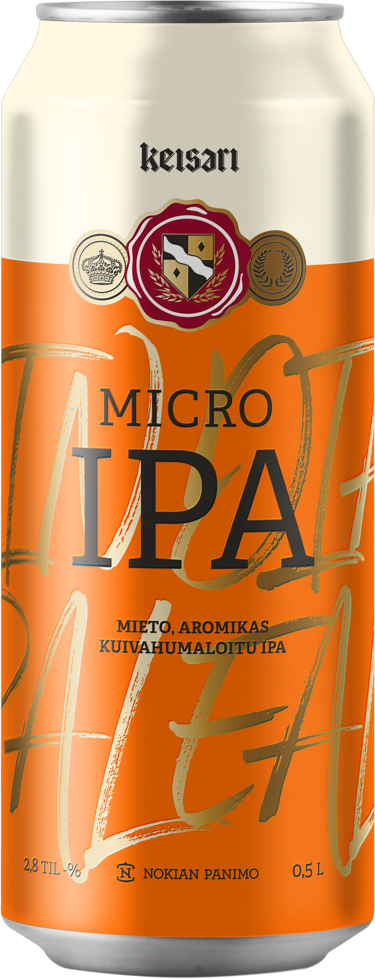 Nokian panimo Keisari Micro IPA 2,8% 0,5l