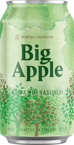 Big Apple kuiva omenasiideri 4,7% 0,33l