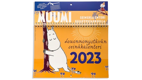 Luonnonystävän kalenteri Muumi 2023